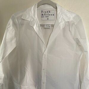 Frank & Eileen Classic White Button Up Size M
